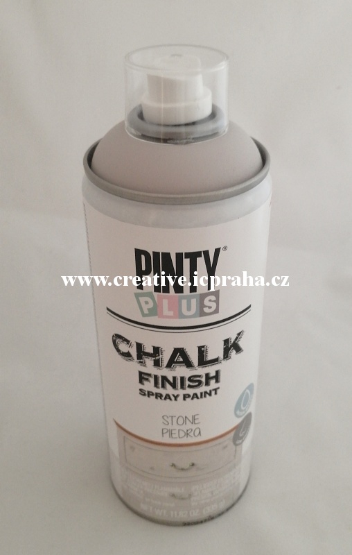 křídová barva ve spreji 400ml stone/kámen